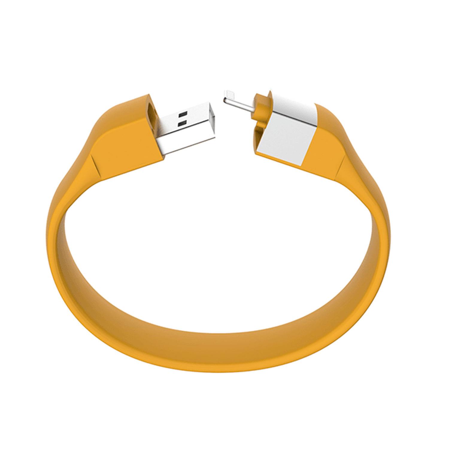 AREA Bracciale Lightning Lumdoo giallo